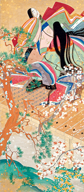 絵画 。手描き【部屋に漂う桜の香り】 桜の名画の鑑賞に。山種美術館で訪ねる桜の絶景、心の故郷 | 家庭画報