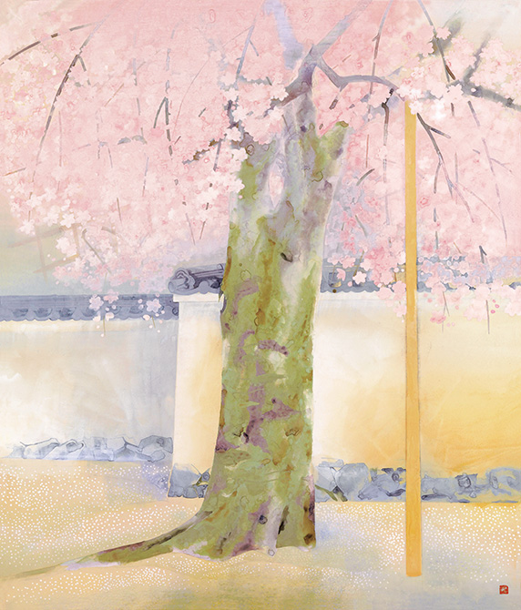 【遊山？】桜の絵画 日本画 海外の方にもお勧め！ 桜の名画の鑑賞に。山種美術館で訪ねる桜の絶景、心の故郷 | 家庭画報