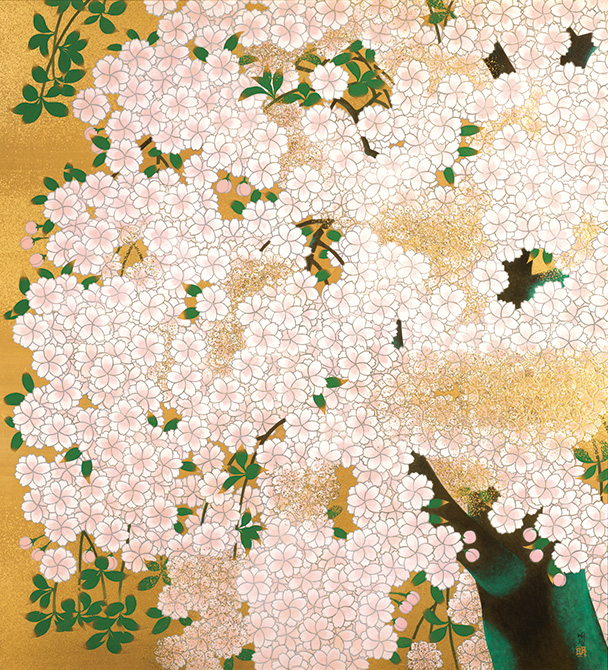 桜の名画の鑑賞に。山種美術館で訪ねる桜の絶景、心の故郷 | 家庭画報