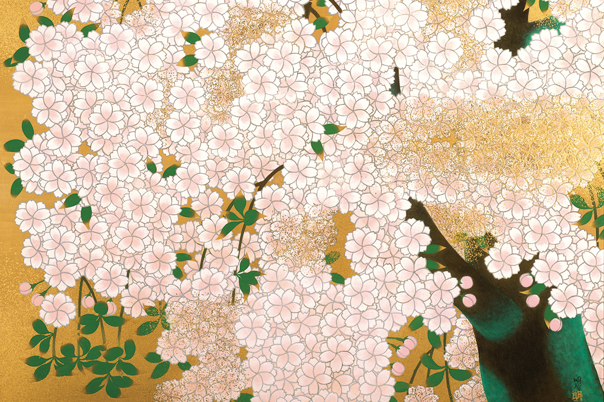 桜の名画の鑑賞に。山種美術館で訪ねる桜の絶景、心の故郷 | 家庭画報