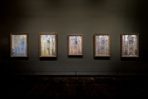 刻一刻と移りゆく光をとらえる挑戦。モネを印象づける「連作」の手法の確立へ