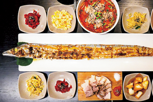 済州産の太刀魚を堪能、クムガルチ 東門市場本店