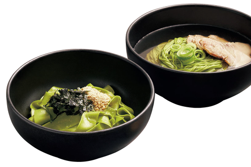 “お茶を食べる” 新しい体験。済州のマッチャ ヌードル バー