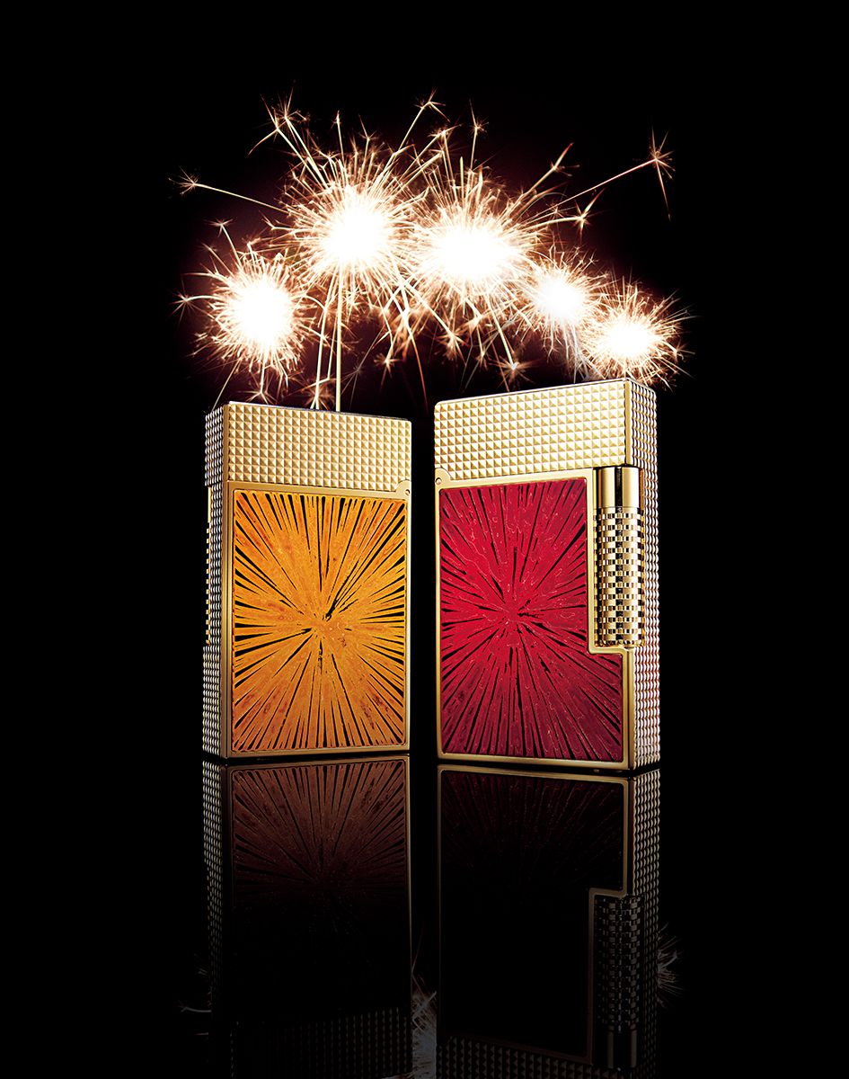 ル・グラン デュポン「夏ノ花」（縦66×横39×奥行き14ミリ、約175ｇ）162万2000円／エス・テー・デュポン（エス・テー・デュポン 銀座フラッグシップ）