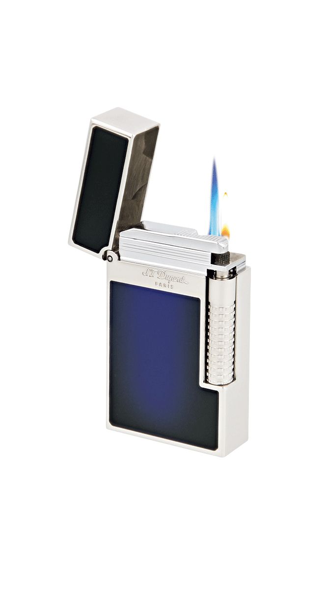 「. ル・グラン デュポン」は2種の炎を出せる革新的なコレクション（画像はイメージ図。炎は同時点火ではなく、切り替え式）。