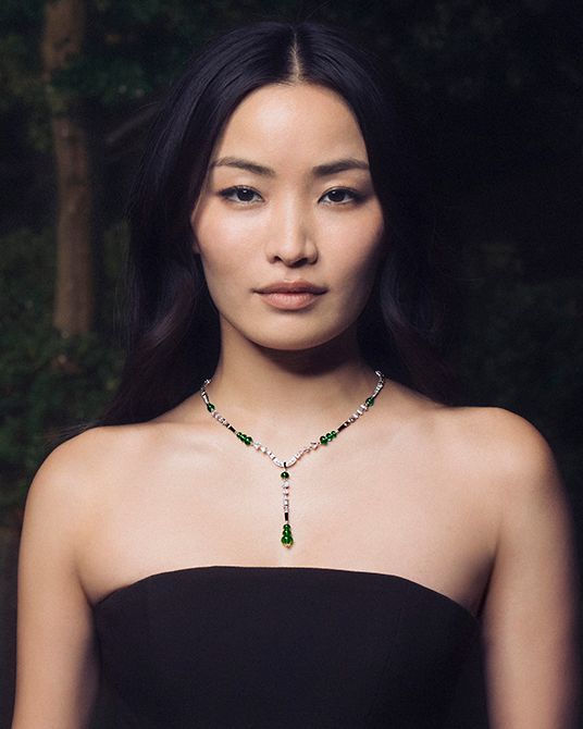 2024年からカルティエのアンバサダーを務めているアンナ・サワイさん。©︎ Cartier