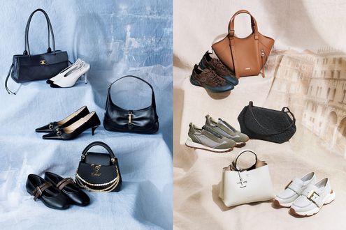 ラグジュアリーメゾンのバッグ＆シューズで昼も夜も旅を優雅に