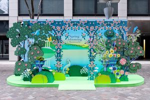 ヴァン クリーフ＆アーペル　東京・丸の内仲通りで春の訪れを祝福するイベントを4月5日（日）まで開催中