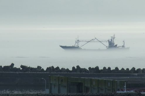 春から夏にかけてよく見られる「海霧」。月の半分以上で霧が現れる地域も