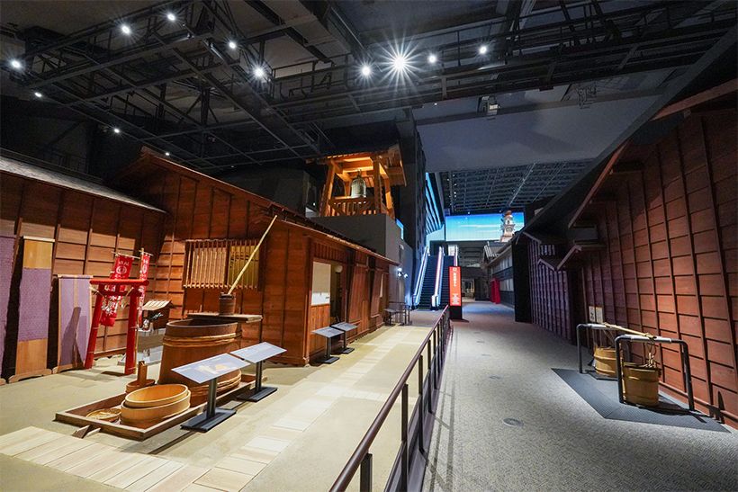 街並み再現エリアにも新しい屋台が登場した