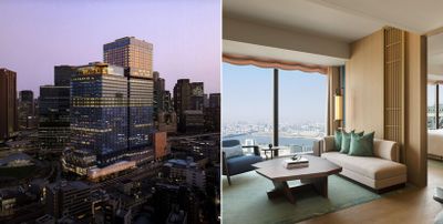 大阪・うめきたエリアの再開発で誕生した「グラングリーン大阪」内に位置する同ホテル。世界的建築家のアンドレ・フー氏がデザインを手掛け、アールデコ様式と日本の美意識を見事に融合させた。 