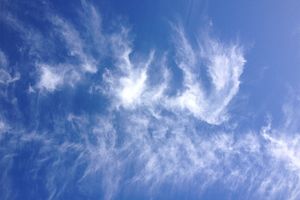まるで魚の骨のよう！「肋骨巻雲」はとても寒い、高い空に見られます