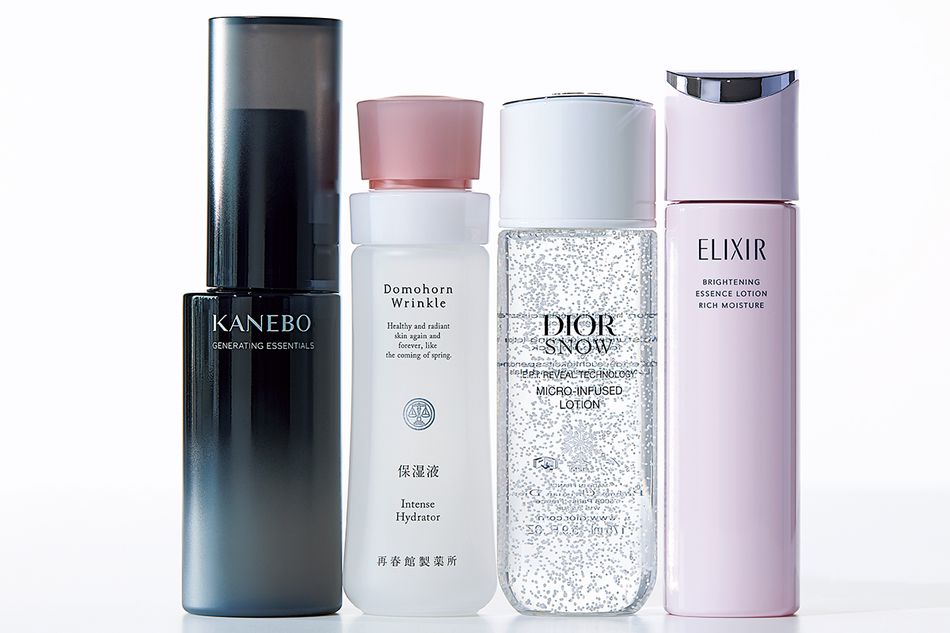 美容エディターが選ぶ「高機能ローション」4選。肌の力を目覚めさせる豊かな使い心地