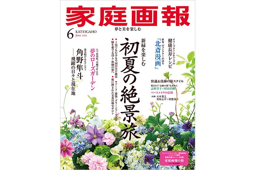 『家庭画報』2026年6月号 通常サイズ版