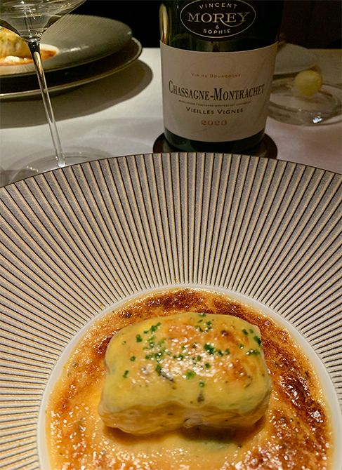 「ヒラスズキ グラチネ 柚子」