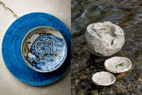 うつわ作家・中根楽さん　オブジェとうつわの境界を巡って