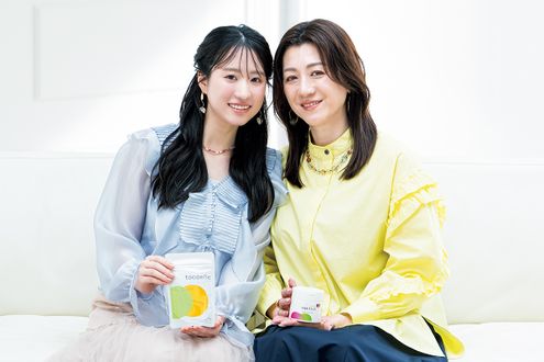 ［大塚製薬］野々村友紀子さん×野々村一花さん　女性のライフステージに寄り添うサプリメント