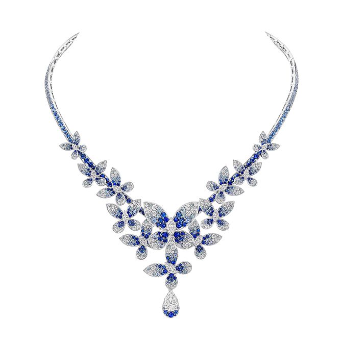 WG×ブルーサファイア×ブルートルマリン× ダイヤモンド 4839万円（税込）