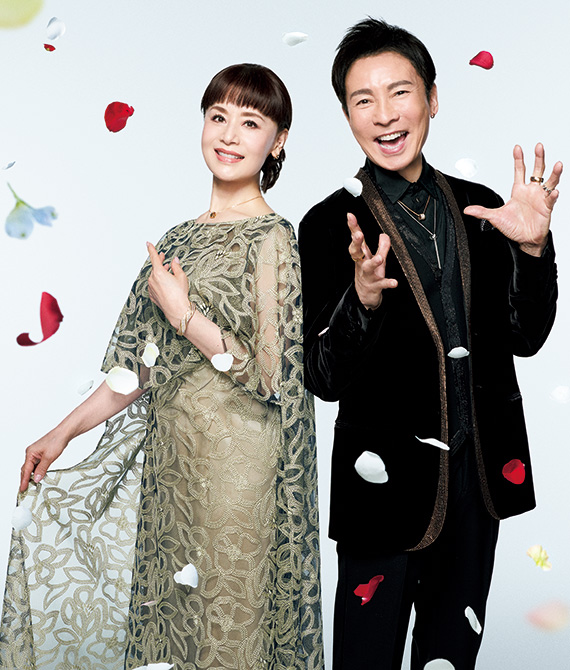 時代のトップを走り続ける郷ひろみさんと大地真央さん。尊敬し合う