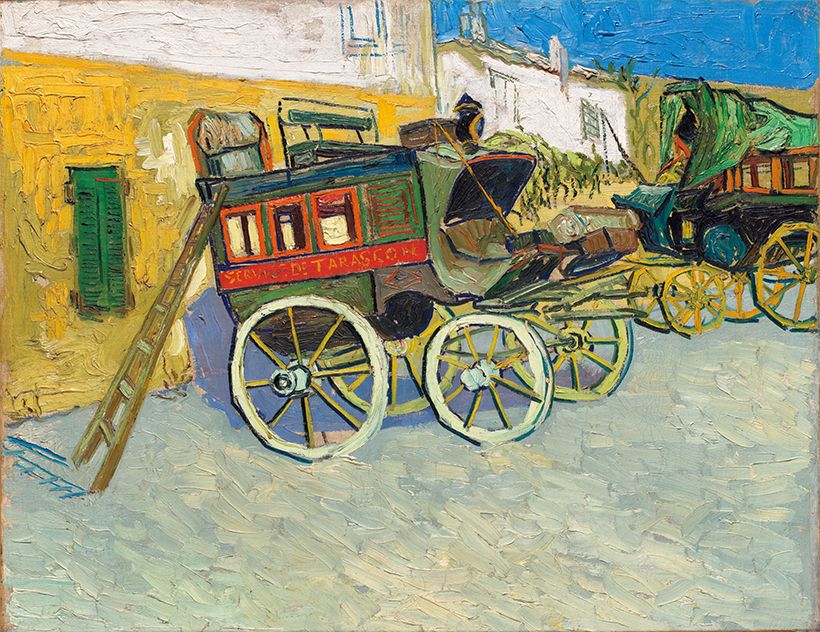 ⓒVincent van Gogh,"Tarascon Stagecoach" ⓒLACMA