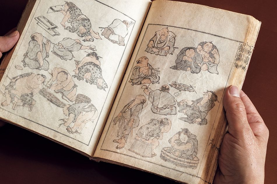 葛飾北斎の画集『北斎漫画』　世界一のコレクターである浦上満さんに、その魅力を教えていただきました