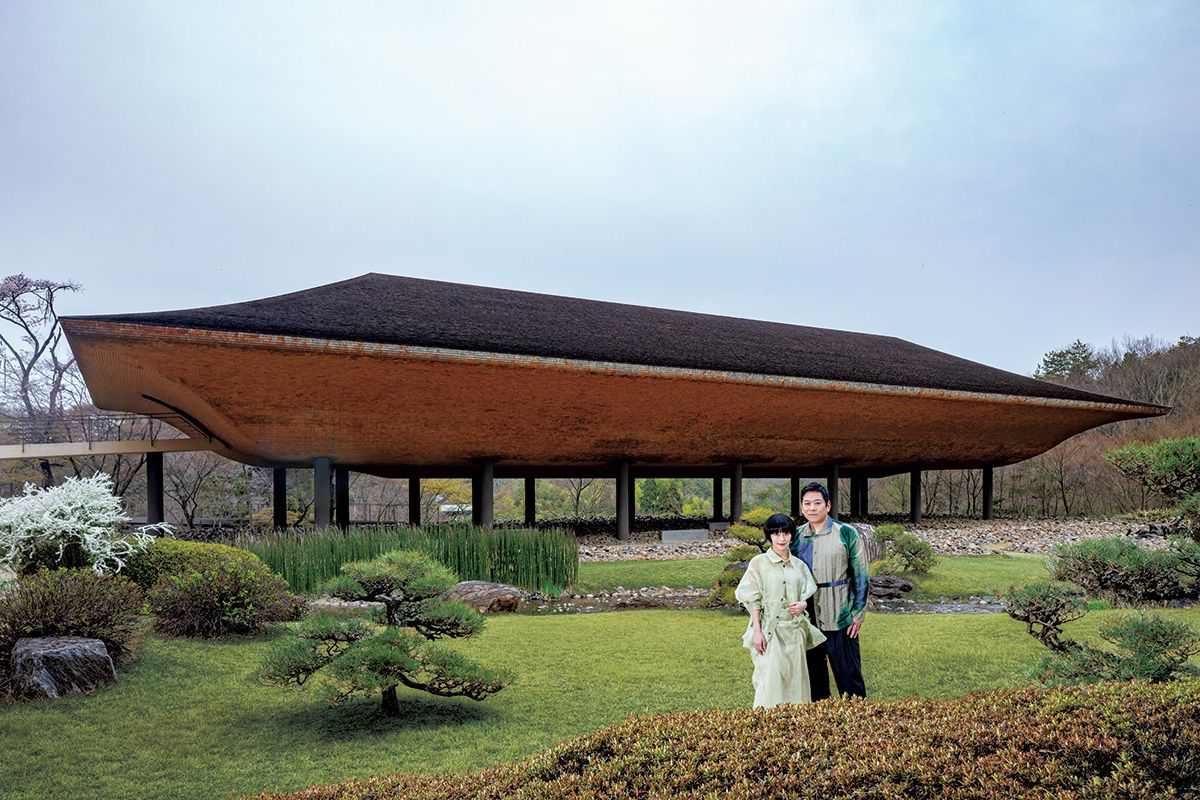 名和晃平さん・清川あさみさん夫妻、建築巡りの週末　禅の世界を広く伝える「神勝寺 禅と庭のミュージアム」（広島・福山）