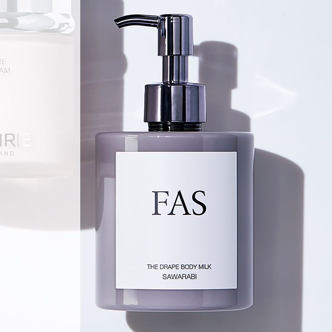 FAS ザ ドレープ ボディミルク SAWARABI 250ml