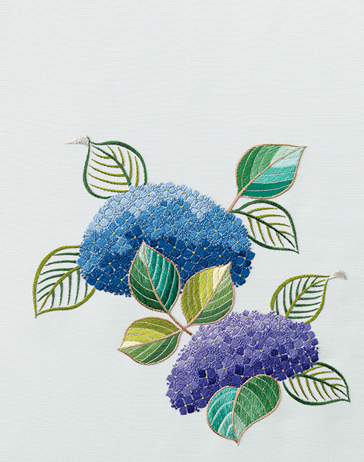 連載「絹糸に託すいのちの輝き」6月 日本刺繍作家・草乃しずかさんの
