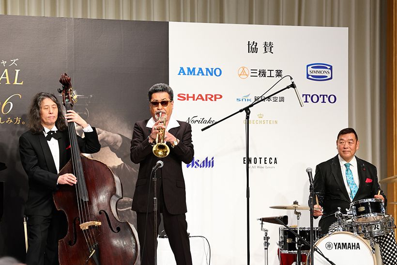 「シャネルズ」(現「ラッツ&スター」)のトランペッター桑野信義さん(東京会場前夜祭に出演予定)。