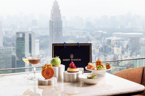 ハリー・ウィンストン×パーク ハイアット 東京　ニューヨークをイメージしたアフタヌーンティー