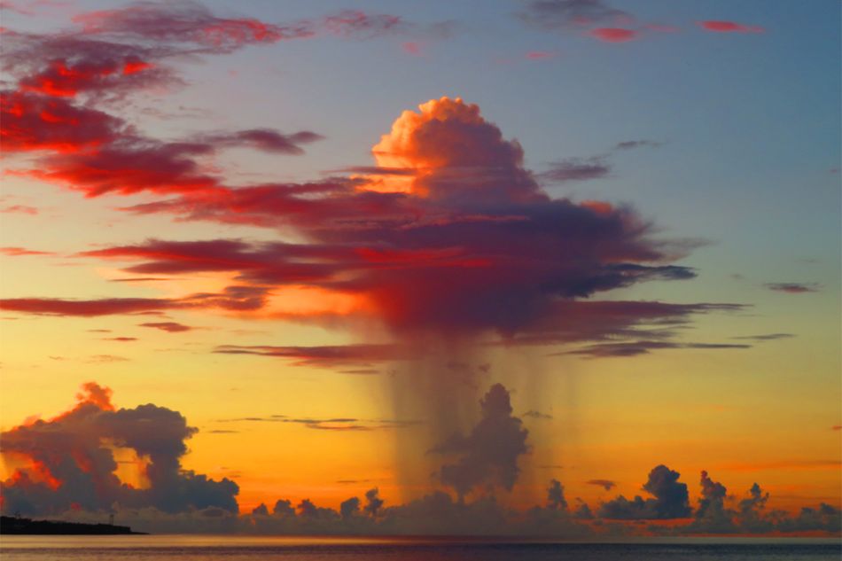 「余所の夕立」を気象学的に考える。近くの夕立のあと、蒸し暑くなるか、涼しくなるのか