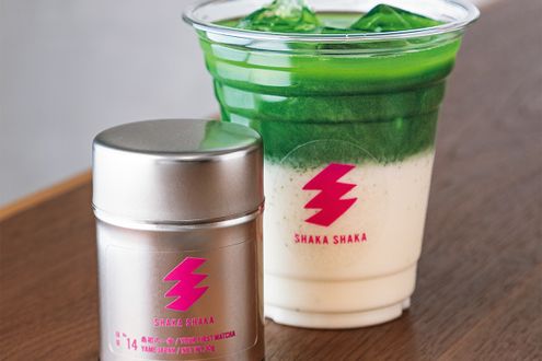 抹茶専門店「SHAKA SHAKA MATCHA」で産地や品種が異なる個性豊かな抹茶の飲み比べ