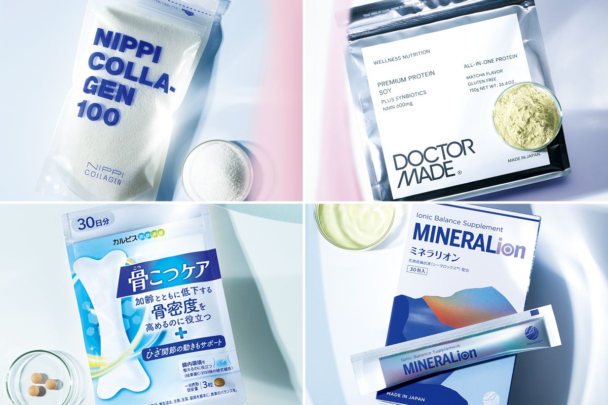 肌や髪の変化には内側からのケアをプラス。美と健康をサポートするサプリメント