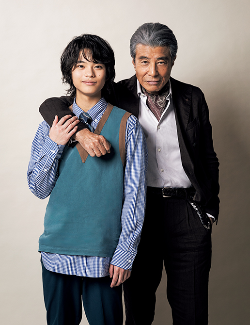 映画『免許返納!?』に出演 舘ひろし・黒川想矢さんインタビュー 撮影