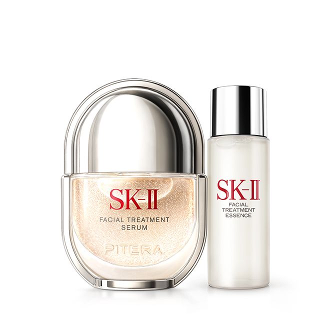内容:SK-II フェイシャル トリートメント セラム 30ml、フェイシャル トリートメント エッセンス30ml