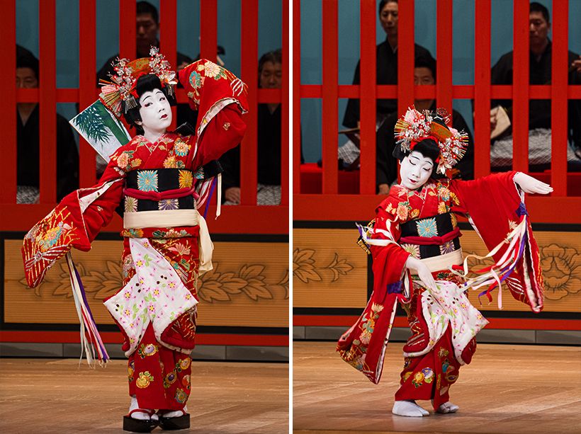 『羽根の禿』禿（尾上菊之助）2025年7月　大阪松竹座
