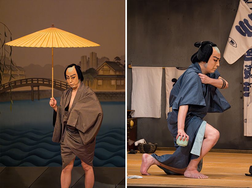 『梅雨小袖昔八丈 髪結新三』髪結新三（八代目尾上菊五郎）　2025年7月 大阪松竹座