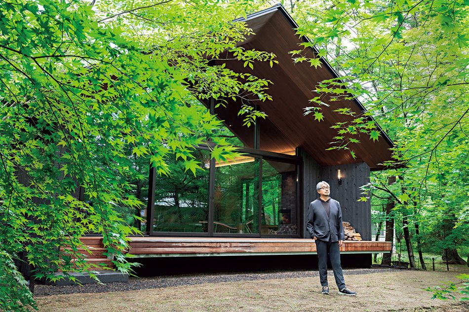 小山薫堂さんの別荘を拝見！軽井沢の森の中で友人と過ごすオフモードの時間