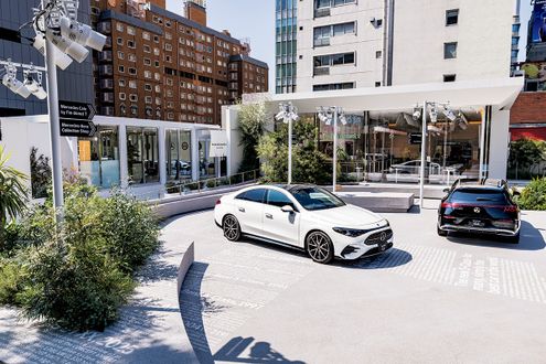 表参道 Mercedes-Benz STUDIO TOKYO　カルチャーを通じメルセデス・ベンツを“体験”する 新拠点をレポートします