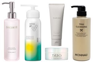 くすみ、ごわつき、毛穴悩みを一掃して肌体力を上げるクレンジング＆洗顔料5選