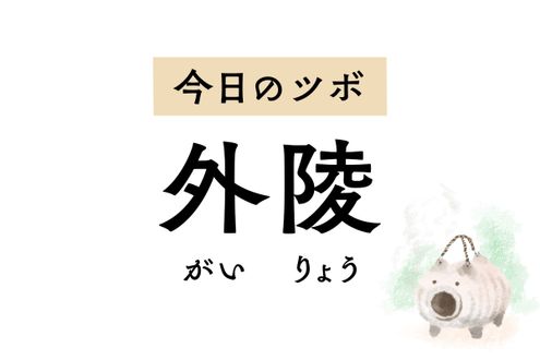 腹痛や月経痛、鼠径部の痛みに作用する「外陵」。ここを押して痛ければ虫垂炎の疑いが
