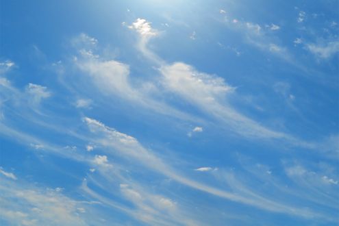 青空を泳ぐような「クラゲ雲」。雲の多彩な呼び名を知ると空がもっと楽しく