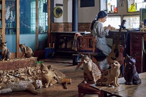 作家が生み出す“猫”　はしもとみおさん（彫刻家）　愛しき存在を唯一無二の作品へ　