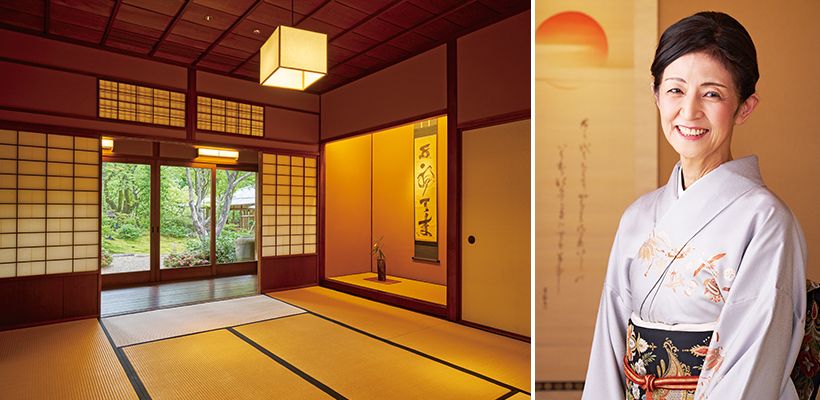 2020年に国の重要文化財に指定された八勝館。写真は魯山人がよく宿泊していた「梅の間」。