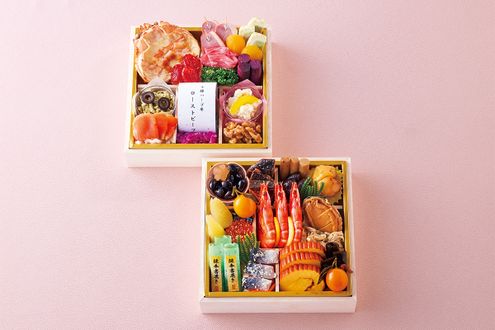 程よいボリュームが好評　人気の和洋折衷おせち「家庭画報オリジナル　二段おせち」