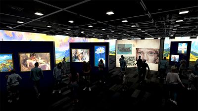 「東京ミッドタウン日比谷 ホール」完成イメージ。