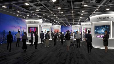 「東京ミッドタウン日比谷 ホール」完成イメージ。