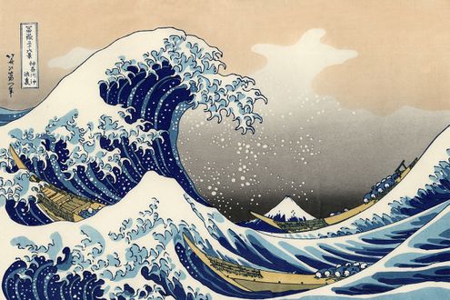 「冨嶽三十六景・神奈川沖浪裏」に描かれた雲を読み解く