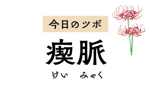 耳鳴りや難聴、中耳炎に効果的な「瘈脈」。小児のひきつけや片頭痛にも作用