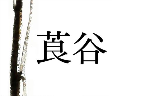 あなたは読める？ とある外来語に由来する難読名字「莨谷」